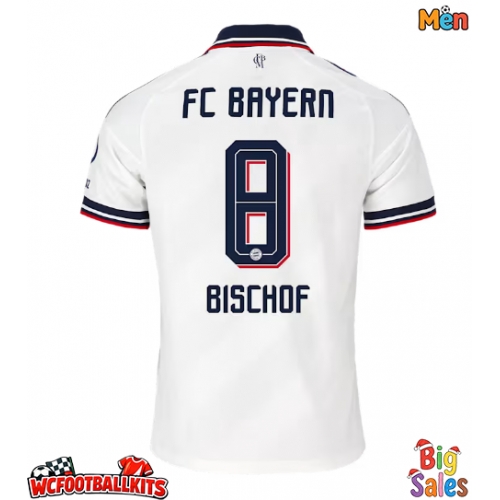 Bayern Munich Tom Bischof #8 Replica Away Stadium Shirt 2026-27 Short Sleeve